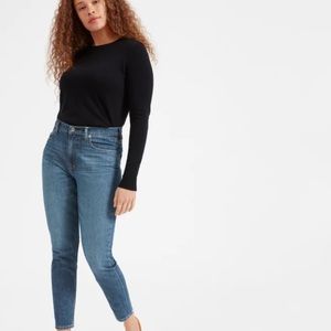 Everlane high rise skinny jeans sz 24 ankle